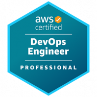 AWS Certified DevOps Engineer — Professional badge