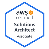 AWS Certified Solutions Architect — Associate badge